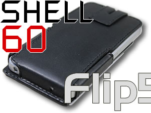 iPhone5対応ケースSHELL60Flip5G